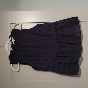 Women's navy blue tank